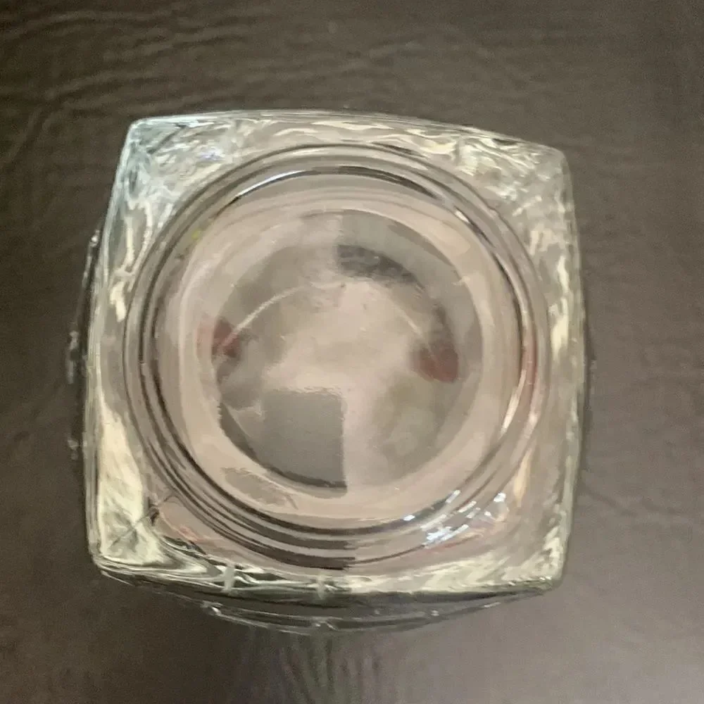 Crown Royal Whiskey 2 Glasses Embossed Stamped Diamond Cut Rocks Bar Cocktail